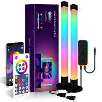 Настільна LED лампа RGB 5V Panel 2 Single side Bluetooth dual pack USB with app - Black