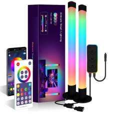 Настільна LED лампа RGB 5V Panel 2 Single side Bluetooth dual pack USB with app - Black
