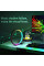 Настільна LED лампа RGB Intelligent circular atmosphere light Bluetooth USB with app - Black - фото