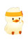 Нічник Duck Lamp A32 1200 mAh - White - фото