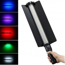 Cветодиодная LED лампа RGB stick light SL-60 with remote control + battery - Black