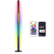 Підлогова кутова LED лампа RGB Magic 2 Bluetooth USB with app - Black