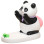 Підставка для телефону Funny Animals - Panda with bamboo