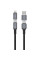 Дата кабель WIWU C077 Cyberlink Type-C to Lightning 27W (1m) - Silver - фото