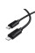 Дата кабель Borofone BX123 Leya Type-C to Lightning 30W (1m) - Black - фото