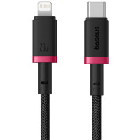 Дата кабель Baseus Dura Series Fast Charging Type-C to Lightning 20W (1m) (CB000123) - Red / Black