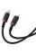 Дата кабель Baseus Dura Series Fast Charging Type-C to Lightning 20W (1m) (CB000123) - Red / Black - фото