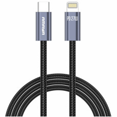 Дата кабель Amaya 62CL Type-C to Lightning 27W (2m) Gray