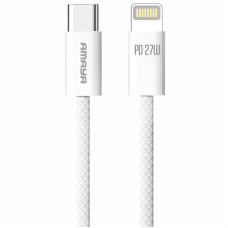 Дата кабель Amaya 64CL Type-C to Lightning 27W (1m) White