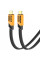 Дата кабель Amaya 33CL Type-C to Lightning 27W (1.2m) Yellow - фото