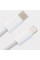 Дата кабель USB-C to Lightning FineWoven Mac PD for Apple (AAA) (1m) (no box) - White