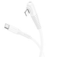 Дата кабель Borofone BX105 Corriente Type-C to Lightning (1m) - White