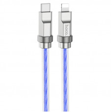 Дата кабель Hoco U113 Solid 20W Type-C to Lightning (1m) - Blue