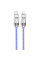 Дата кабель Hoco U113 Solid 20W Type-C to Lightning (1m) - Blue - фото