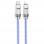 Дата кабель Hoco U113 Solid 20W Type-C to Lightning (1m) - Blue