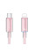 Дата кабель USAMS US-SJ659 Type-C to Lightning PD Cloud Series (1.2m) - Pink - фото