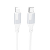 Дата кабель Borofone BX101 Creator 27W Type-C to Lightning (1m) - White