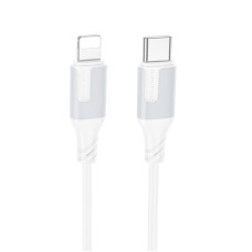 Дата кабель Borofone BX101 Creator 27W Type-C to Lightning (1m) - White