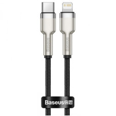 Дата кабель Baseus Cafule Series Metal Type-C to Lightning PD 20W (0.25m) (CATLJK-0) Black