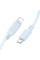 Дата кабель Borofone BX115 Lotto Type-C to Lightning 27W (1m) - Blue - фото