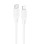 Дата кабель Borofone BX115 Lotto Type-C to Lightning 27W (1m) - White