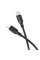 Дата кабель Borofone BX113 Lenny Type-C to Lightning 27W (3m) - Black - фото