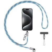 Дата кабель-шнурок Usams US-SJ746 Type-C to Lightning 30W (1.2m) - Blue