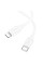 Дата кабель Hoco X115 Surpass Type-C to Lightning 27W (1m) - White - фото
