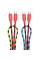 Дата кабель Hoco X116 Meridian Type-C to Lightning 27W (1m) - Gradient Red Mix - фото