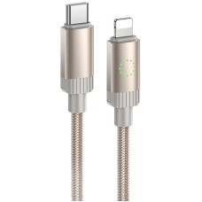 Дата кабель Hoco X117 Star Type-C to Lightning 27W (1m) - Gold