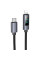 Дата кабель Hoco X112 Favor with display Type-C to Lightning 27W (1m) - Black - фото