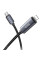 Дата кабель Hoco X112 Favor with display Type-C to Lightning 27W (1m) - Black - фото