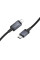 Дата кабель Hoco X118 Generous with display Type-C to Lightning 27W (1m) - Black - фото