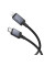 Дата кабель Hoco X118 Generous with display Type-C to Lightning 27W (1m) - Black - фото
