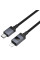 Дата кабель Hoco X118 Generous with display Type-C to Lightning 27W (1m) - Black - фото