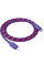 Дата кабель Hoco X116 Meridian Type-C to Lightning 27W (1m) - Gradient Purple Mix - фото