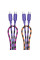 Дата кабель Hoco X116 Meridian Type-C to Lightning 27W (1m) - Gradient Purple Mix - фото