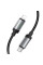 Дата кабель Hoco X117 Star Type-C to Lightning 27W (1m) - Black - фото