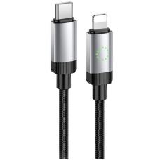 Дата кабель Hoco X117 Star Type-C to Lightning 27W (1m) - Black