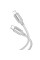 Дата кабель Borofone BX108 Start silicone Type-C to Lightning 27W (1m) - Gray - фото
