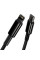 Дата кабель Baseus Tungsten Gold Type-C to Lightning PD 20W (2m) (CATLWJ) Чорний - фото