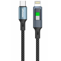 Дата кабель Amaya 111CL Type-C to Lightning 27W (1.2m) - Black