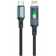 Дата кабель Amaya 111CL Type-C to Lightning 27W (1.2m) - Black