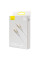 Дата кабель Baseus Glimmer Series Fast Charging Data Cable Type-C to Lightning 20W 1m (CADH000001) - White - фото
