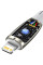 Дата кабель Baseus Glimmer Series Fast Charging Data Cable Type-C to Lightning 20W 1m (CADH000001) - White - фото