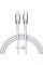 Дата кабель Baseus Glimmer Series Fast Charging Data Cable Type-C to Lightning 20W 1m (CADH000001) - White - фото