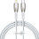 Дата кабель Baseus Glimmer Series Fast Charging Data Cable Type-C to Lightning 20W 1m (CADH000001) - White