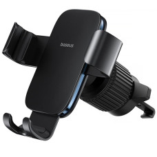 Автотримач Baseus Metal Age 3 Gravity Car Mount (Air Outlet Version) (C40467600) - Cluster Black