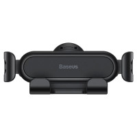 Автотримач Baseus Stable Gravitational Car Mount Lite (Air Outlet Version) (SUWX01) - Чорний