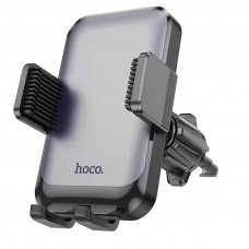 Автотримач Hoco H26 Rock push-type (air outlet) - Black / Gray